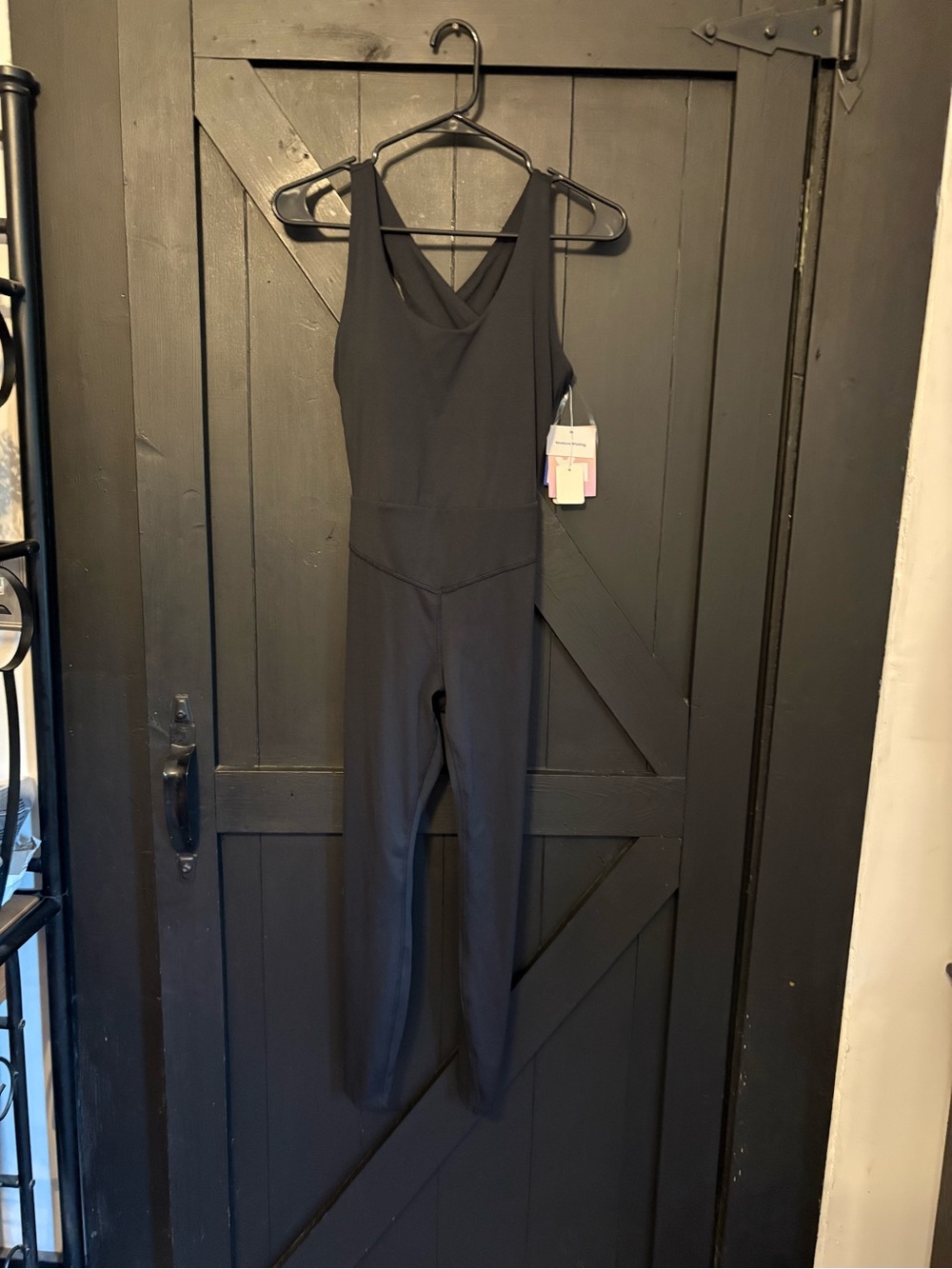 JoyLab Black V-Neck Slim BodySuit